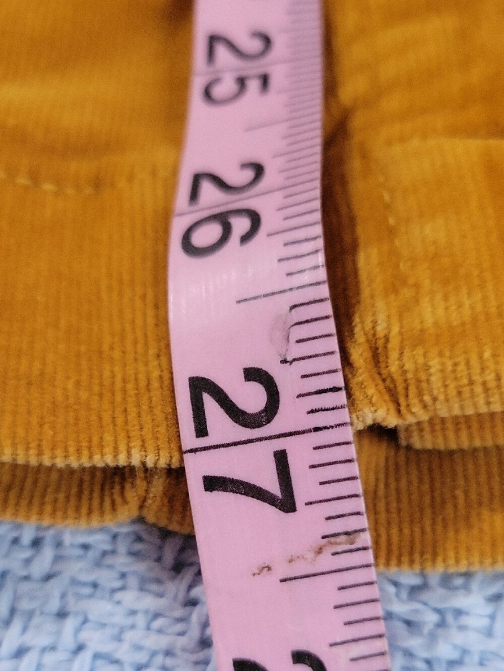 Joe Fresh Mustard Corduroy Overall Dress - Picture 7 of 11